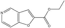 Furo[3,2-c]pyridine-2-carboxylic acid ethyl ester Structure