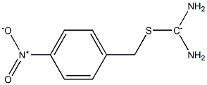 Diamino[(4-nitrophenylmethyl)thio]methylium Structure