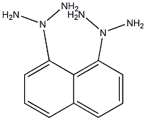 N,N,N',N'-Tetraaminonaphthalene-1,8-diamine Structure