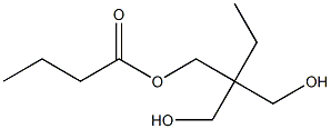 Butyric acid 2,2-bis(hydroxymethyl)butyl ester 结构式