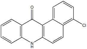 4-Chlorobenz[a]acridin-12(7H)-one Structure