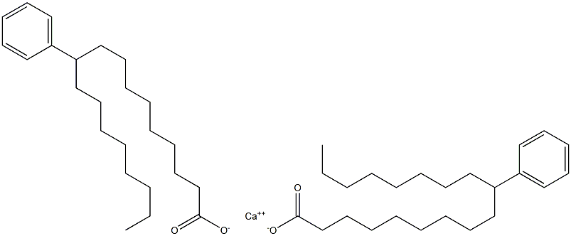 Bis(10-phenylstearic acid)calcium salt,,结构式