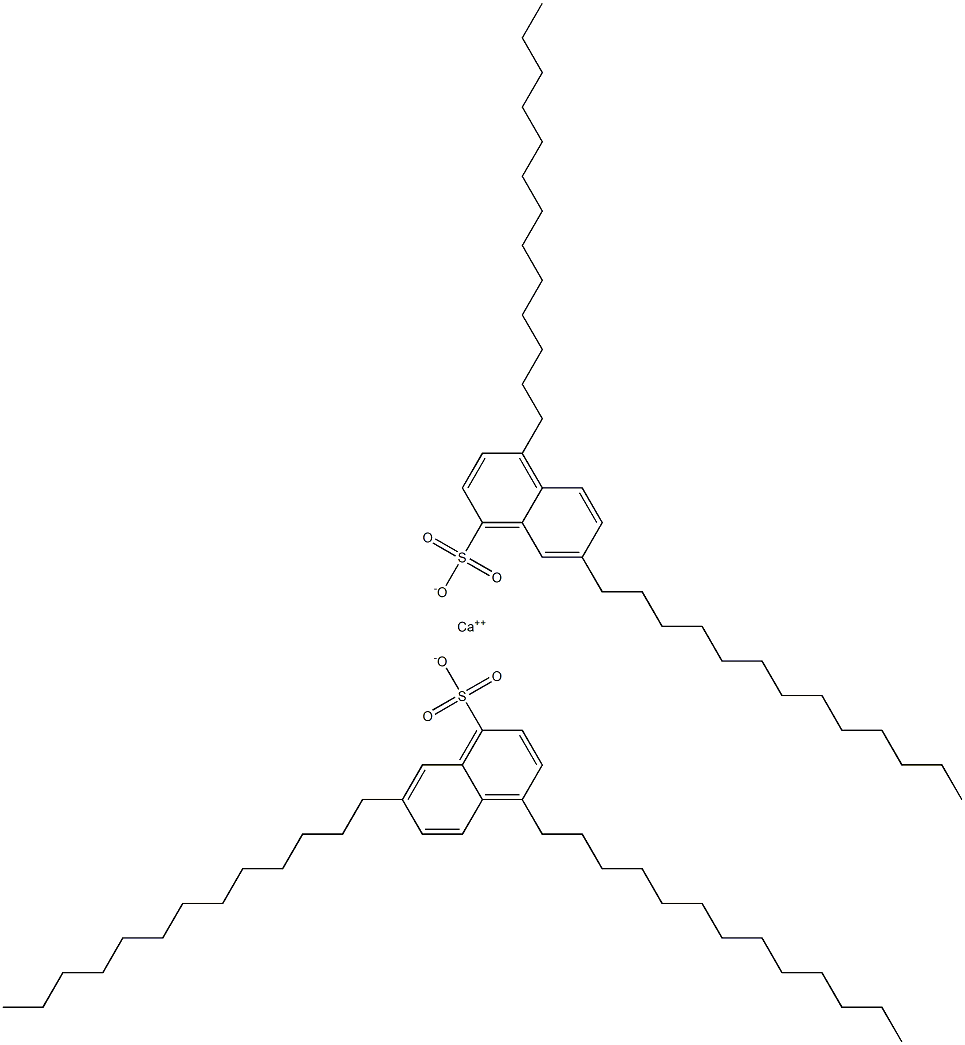 Bis(4,7-ditridecyl-1-naphthalenesulfonic acid)calcium salt