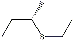 [S,(+)]-sec-Butylethyl sulfide Structure