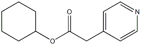 Pyridine-4-acetic acid cyclohexyl ester