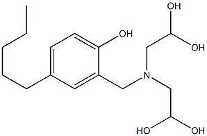 2-[Bis(2,2-dihydroxyethyl)aminomethyl]-4-pentylphenol