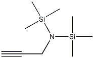 (2-Propynyl)bis(trimethylsilyl)amine Struktur