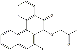 7-Fluoro-6-(2-oxopropoxy)benzo[c]phenanthren-5(6H)-one