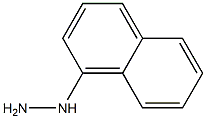 1-(1-Naphtyl)hydrazine,,结构式