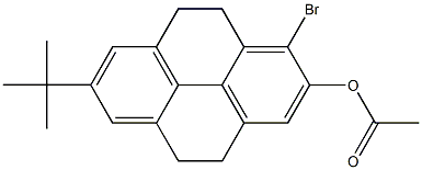  1-Bromo-2-acetoxy-7-tert-butyl-4,5,9,10-tetrahydropyrene