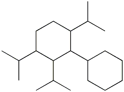 2,3,6-Triisopropyl-1,1'-bicyclohexane Structure