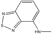4-メチルアミノ-2,1,3-ベンゾチアジアゾール 化学構造式