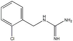 1-[(2-Chlorophenyl)methyl]guanidine Structure