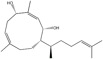 (1E,4S,5E,7R,8S)-1,5-Dimethyl-8-[(1R)-1,5-dimethyl-4-hexenyl]-1,5-cyclodecadiene-4,7-diol|