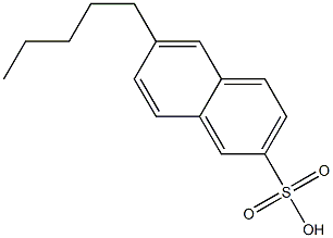  6-Pentyl-2-naphthalenesulfonic acid