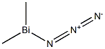 Dimethylazidobismuth Struktur