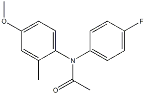 N-(4-Fluorophenyl)-4'-methoxy-2'-methylacetanilide|