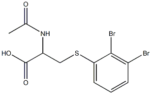 2-Acetylamino-3-(2,3-dibromophenylthio)propionic acid|