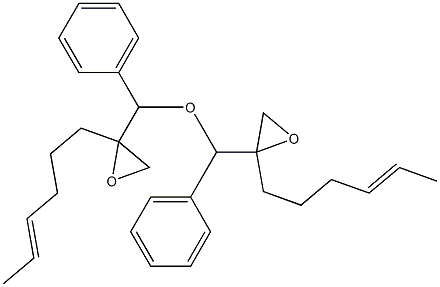 2-(4-Hexenyl)phenylglycidyl ether Struktur