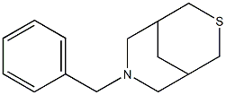 3-Benzyl-3-aza-7-thiabicyclo[3.3.1]nonane Structure