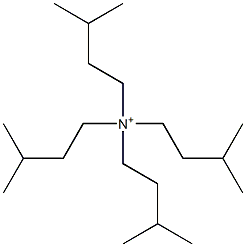 Tetraisopentylammonium,,结构式