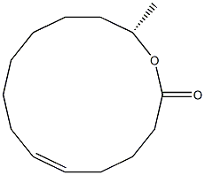  (5Z,13S)-13-Hydroxy-5-tetradecenoic acid lactone