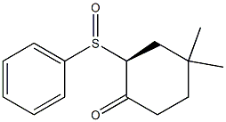 (2S)-4,4-Dimethyl-2-phenylsulfinylcyclohexanone