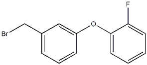 3-(o-Fluorophenoxy)benzyl bromide,,结构式