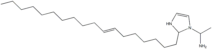 1-(1-Aminoethyl)-2-(7-octadecenyl)-4-imidazoline,,结构式