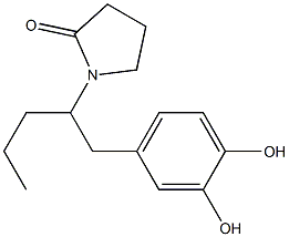 1-[1-[3,4-Dihydroxybenzyl]butyl]pyrrolidin-2-one