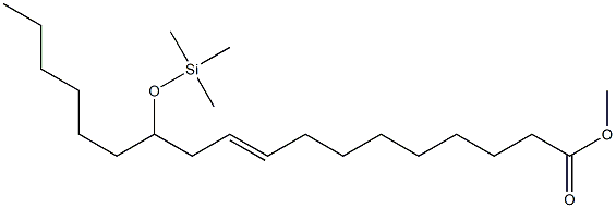12-(Trimethylsiloxy)-9-octadecenoic acid methyl ester