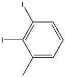 1-Methyl-2,3-diiodobenzene Structure