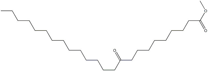 10-Oxotetracosanoic acid methyl ester Struktur