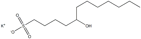 5-Hydroxydodecane-1-sulfonic acid potassium salt