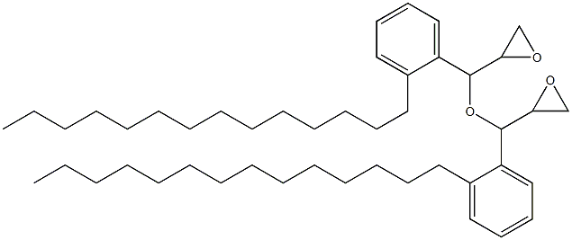 2-Tetradecylphenylglycidyl ether Struktur