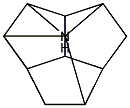 (4S)-Decahydro-3,N-diethyl-1,3,5-methenocyclopenta[cd]pentalen-4-amine,,结构式