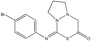 1-[(4-Bromophenyl)imino]-7,8-dihydro-6H-pyrazolo[1,2-c][1,3,4]thiadiazin-3(4H)-one