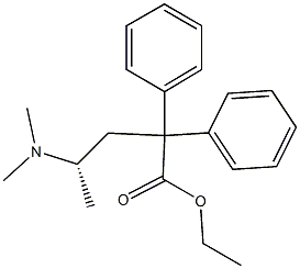 [S,(+)]-4-(Dimethylamino)-2,2-diphenylvaleric acid ethyl ester