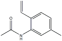 N-(2-Ethenyl-5-methylphenyl)acetamide Struktur
