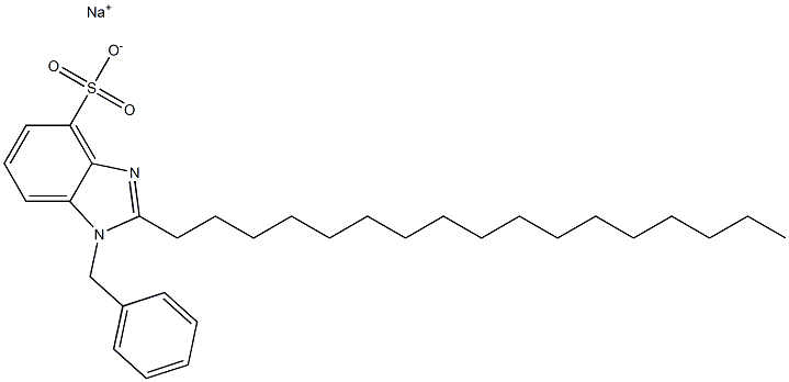 1-Benzyl-2-heptadecyl-1H-benzimidazole-4-sulfonic acid sodium salt