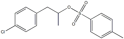 4-Methylbenzenesulfonic acid 1-methyl-2-(4-chlorophenyl)ethyl ester