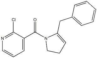 2-Chloro-3-[(4,5-dihydro-2-benzyl-1H-pyrrol)-1-ylcarbonyl]pyridine