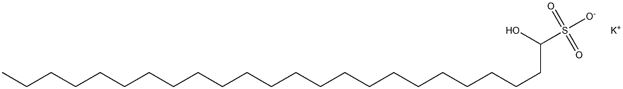 1-Hydroxytetracosane-1-sulfonic acid potassium salt