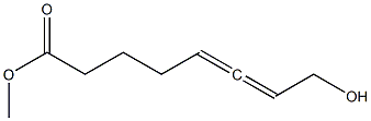 [R,(-)]-8-Hydroxy-5,6-octadienoic acid methyl ester Structure