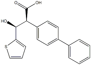 (2S,3S)-2-(4-Phenylphenyl)-3-hydroxy-3-(2-thienyl)propionic acid|