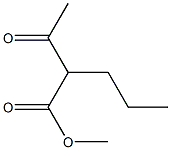 2-Acetylvaleric acid methyl ester Structure