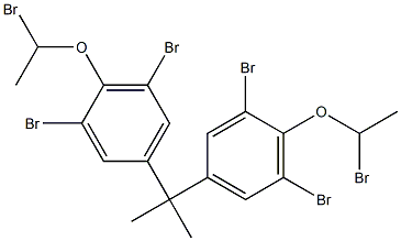 2,2-Bis[3,5-dibromo-4-(1-bromoethoxy)phenyl]propane|