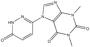 7-[(1,6-Dihydro-6-oxopyridazin)-3-yl]-1,3-dimethyl-7H-purine-2,6(1H,3H)-dione