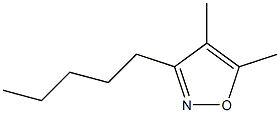 3-Pentyl-4,5-dimethylisoxazole