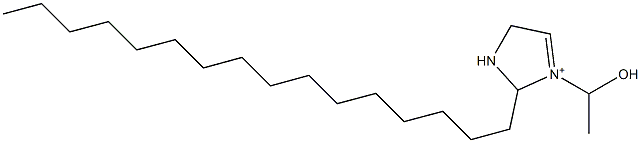 2-Hexadecyl-1-(1-hydroxyethyl)-3,4-dihydro-2H-imidazol-1-ium